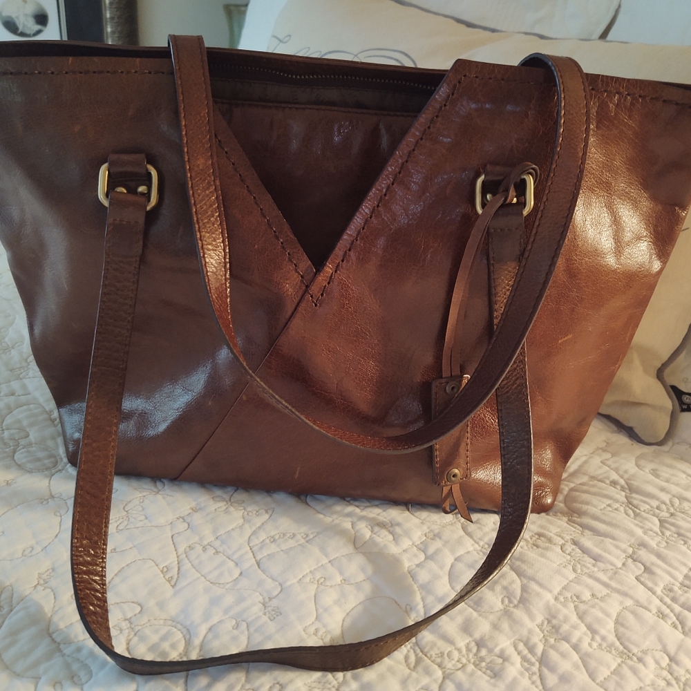 Diba True Brown Leather Purse